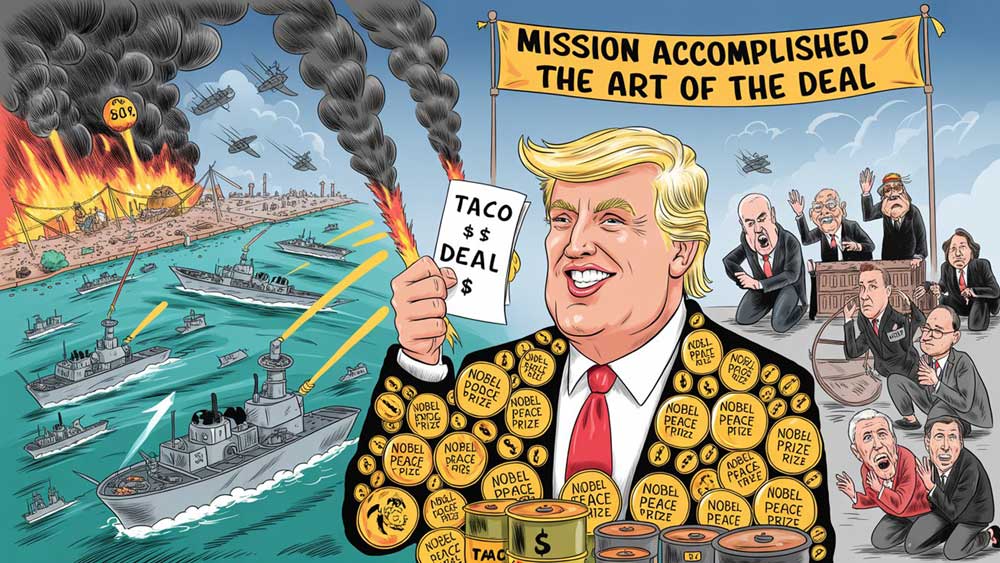 Iran: Luckily TACO is here!