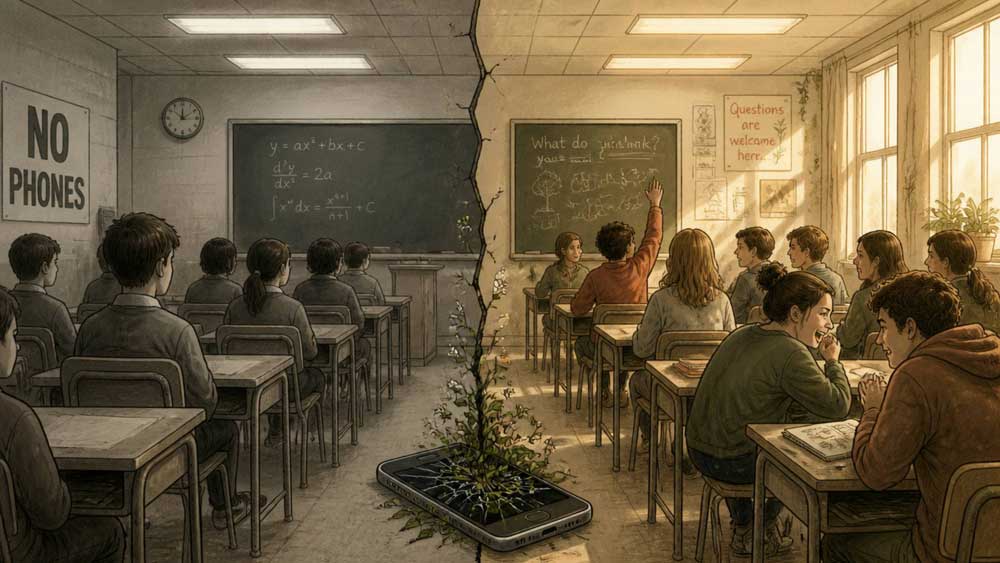 Phone bans don't raise test scores, but they make kids feel better. And maybe that matters more