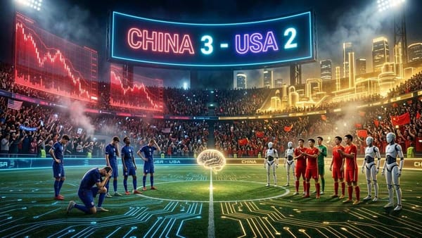 The World Cup of the Future: China-USA 3-2. The AI Match That Changed History